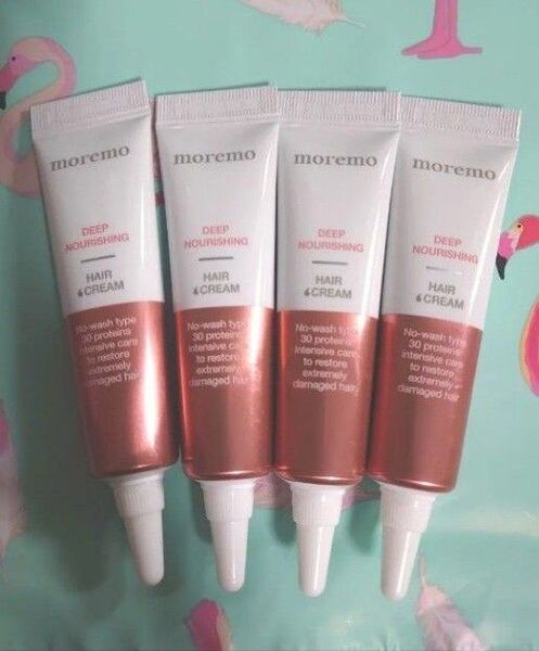 moremo DEEP NOURISHING HAIR CREAM 15ml×4本