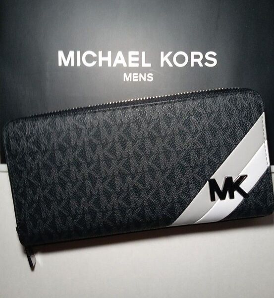 MICHAEL KORS マイケルコース 長財布メンズ アルミニウム