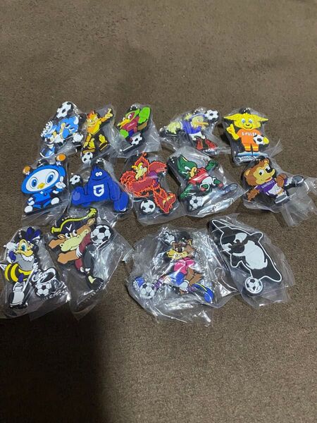 Jリーグマスコットキャラクター14種類