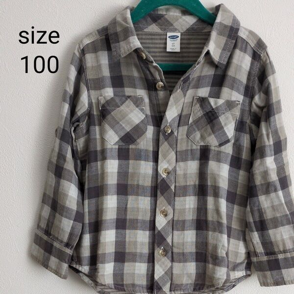 OLD NAVY チェックシャツ 100cm