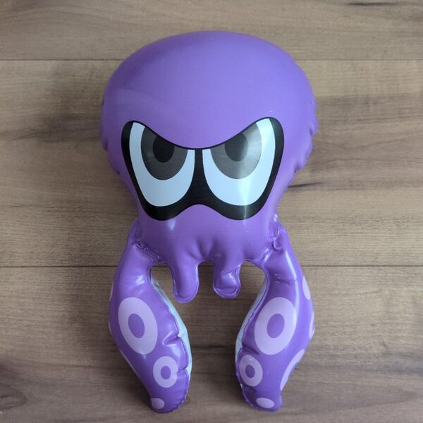 スプラトゥーン タ3イカしたエアーマスコット ビニール風船 おもちゃ