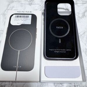 TUCCH LEATHER CASE iPhone15 promax 新品未使用 MagSafe スマホケース iPhoneケース