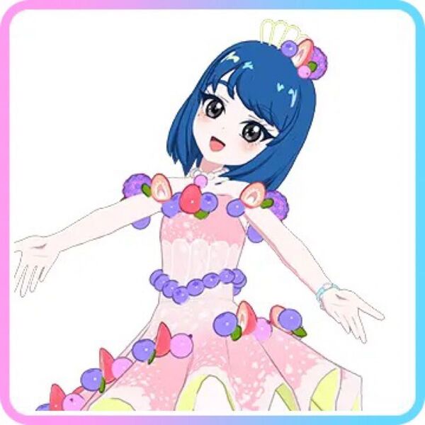 アイプリ アイプリバース バース フルコーデ リッチベリータルトピンク