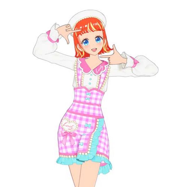 プリマジ プリマジスタジオ フルコーデ 一式 アイプリ アイプリバース バース ギンガムジャンパーピンク