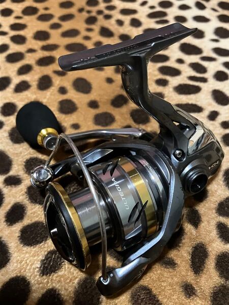 シマノ 純正 17 アルテグラ C3000 EVA パワーハンドルノブ付 スピニングリール 汎用 万能 海上釣り堀 ライトジギング