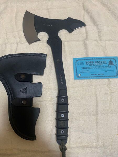 tops knife(トップスナイフ)社,Ⅵ AXE、斧、キャンプ用品
