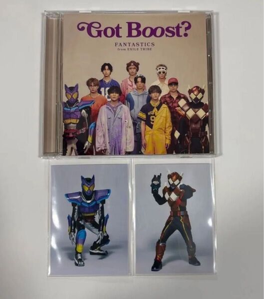 ファンタスティックス Got Boost? CD 仮面ライダーガヴ トレカ2枚