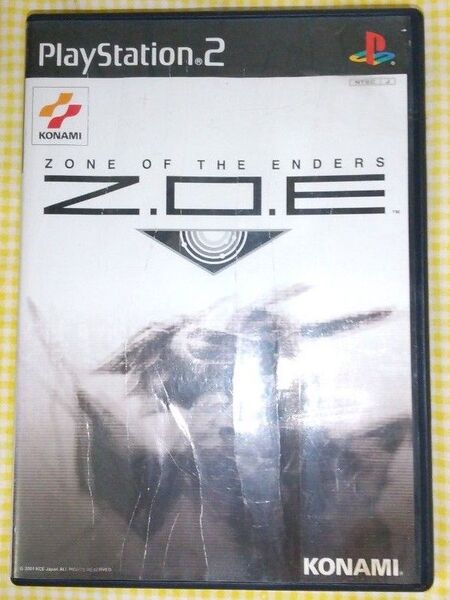 ZOE ZONE OF THE ENDERS PS2ソフト