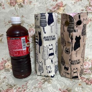 ペットボトルカバー (猫)ペア