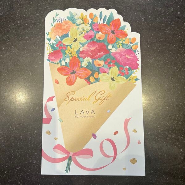 LAVA ご紹介特典カード ホットヨガ ピラティス ラバ カード