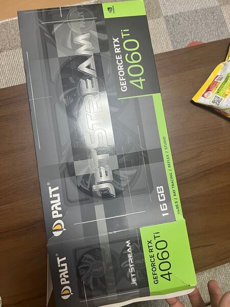 Palit製 RTX 4060 Ti 16GB