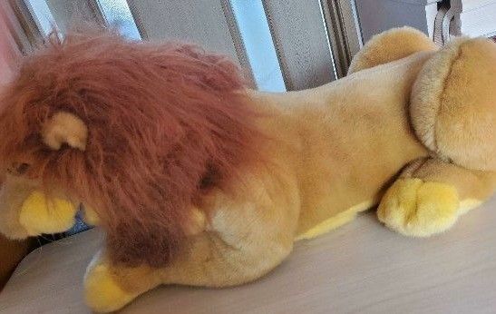 激レア ディズニー ライオンキン グ 大人 シンバ ぬいぐるみ お値下げしました!