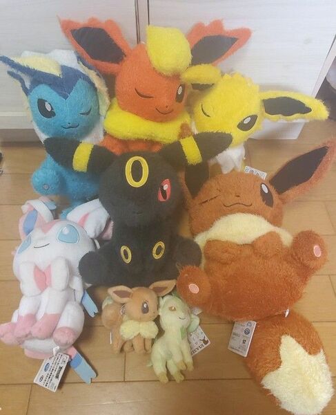 ポケモン ブイズ ぬいぐるみ まとめ売り