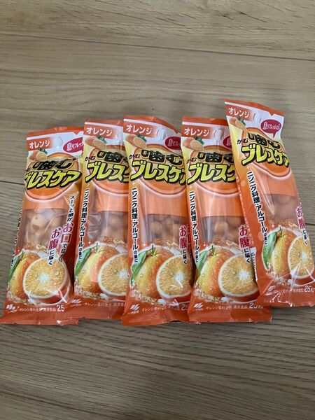 ブレスケア オレンジ味 5個セット 新品未開封