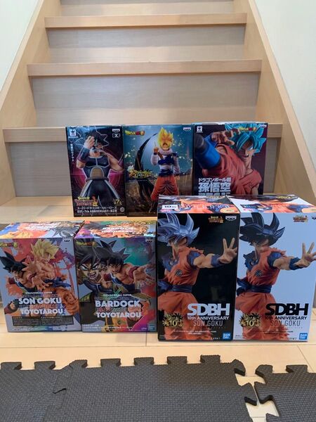 ドラゴンボール フィギュア 7体セット 孫悟空、バーダック FFS 鳥山明 とよたろう