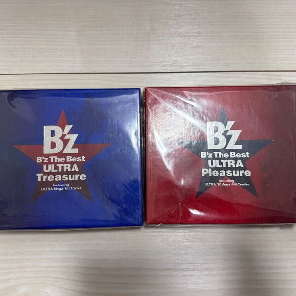 美品 B'z ベストアルバム ULTRA Treasure & Pleasure 2枚セット