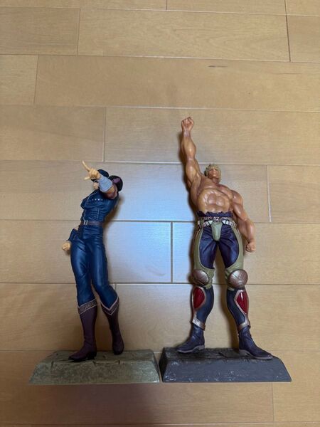レア 美品 北斗の拳 ケンシロウ ラオウ フィギュア 2体セット