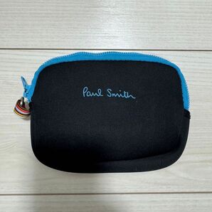 美品 Paul Smith ポーチ 携帯ケーブルケース 携帯用バッテリー