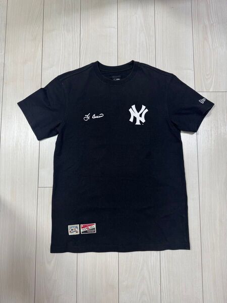 NEW ERA ニューエラ MLB ニューヨークヤンキース コラボTシャツ 黒 ブラック