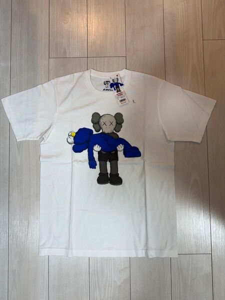 ユニクロ KAWS コラボTシャツ Lサイズ ホワイト 新品 未使用