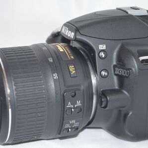 新品級 シャッター数3333枚以下 ニコン Nikon D3100★スマホに転送