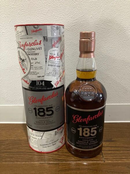 新品未開栓 グレンファークラス 185 周年記念ボトルGlenfarclas 箱付