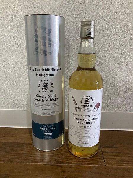プルトニー 10年 2008 for Shinanoya シグナトリー SIGNATORY PULTENEY オールドプルトニー