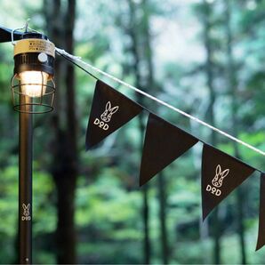 販売終了 希少 dod FLAG GARLAND ウサフラッグガーランド(2本セット)新品未使用 カマボコ チーズ 廃盤 キャンプ