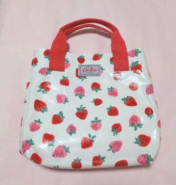 Cath Kidston ミニトートバッグ いちご柄