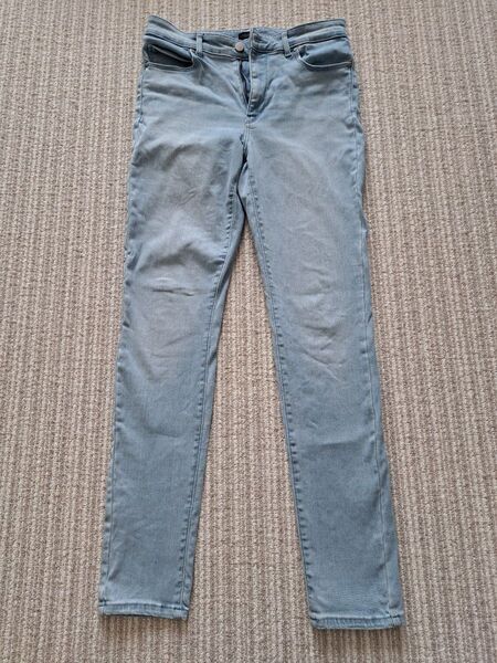 試着のみ ウルトラストレッチスキニー ハイライズジーンズ ユニクロ UNIQLO デニムパンツ