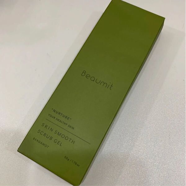 新品未使用 Beaumit スキンスムーススクラブジェル 薬用ボディスクラブパック