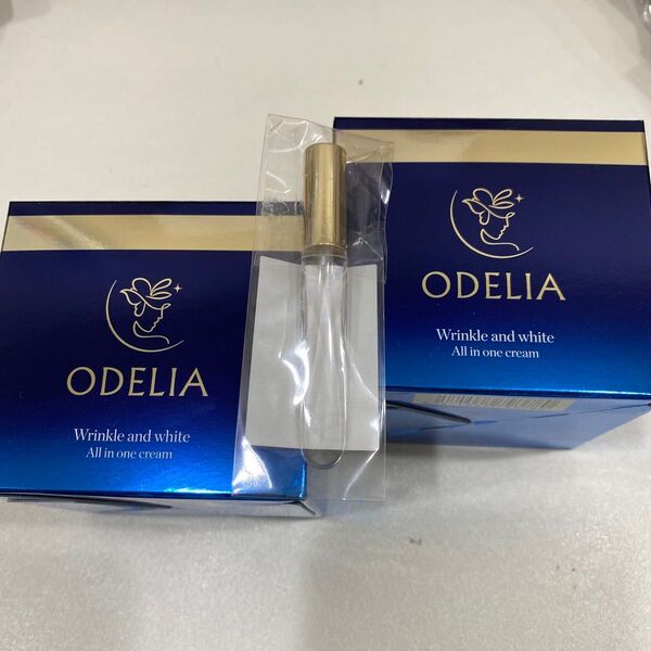 ODELIA オディリア リンクル&ホワイト オールインワンクリーム 2個セット