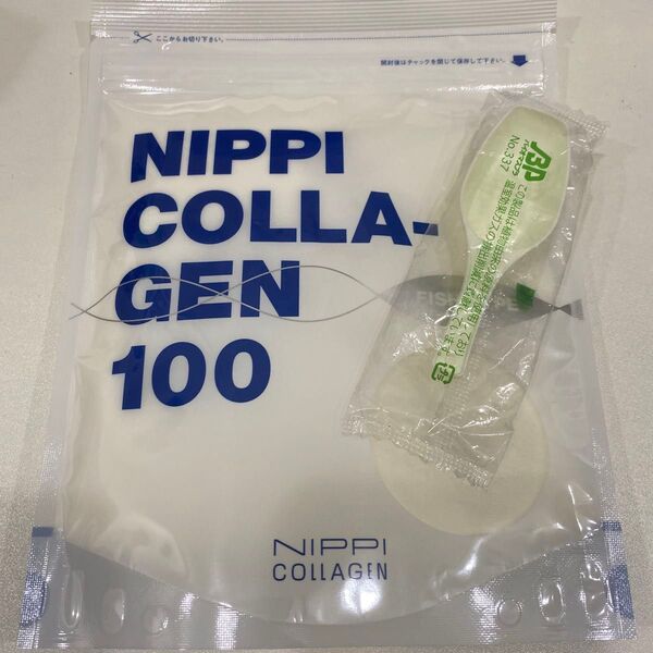 ニッピコラーゲン100 フィッシュタイプ 100g スプーン付き