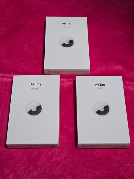 Apple AirTag エアタグ 4個入り 3セット 新品