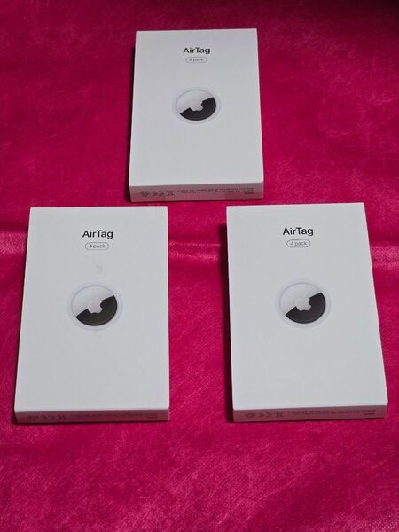 Apple AirTag エアタグ 4個入り 3セット 新品