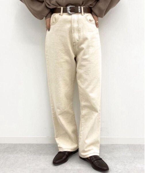 apres jour mignon ベーシックハイウエストデニム【ZOZOTOWN限定アイテム】 S