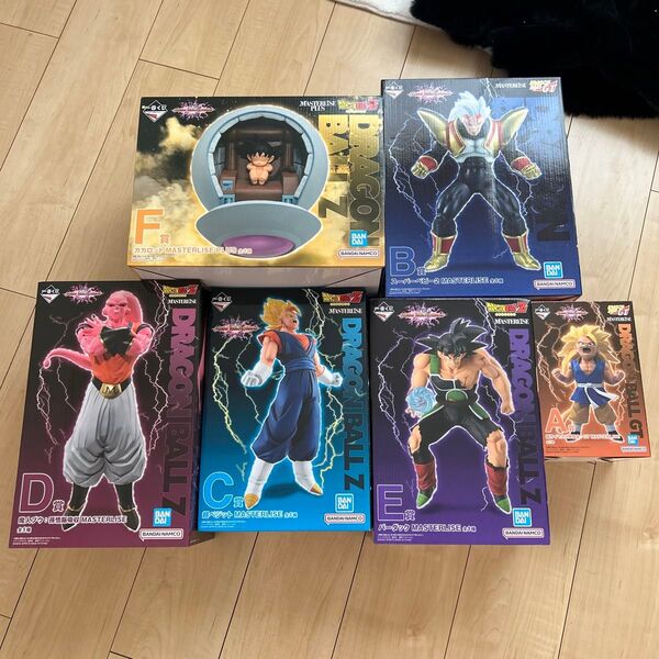 ドラゴンボール 一番くじ カカロット 魔人ブウ スーパーベビー2 超ベジット バーダック 超サイヤ人3孫悟空 GT フィギュア