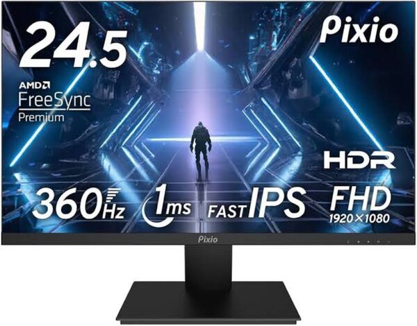 Pixio259ps 360hzゲーミングモニター 液晶モニター