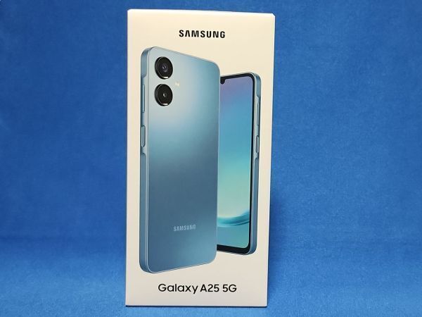 【新品未開封・送料無料】【即決15000円】 Samsung Galaxy A25 5G ブルー 4G/64GB 【Samsung】