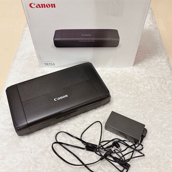 キヤノン Canon カラー A4モバイルプリンター TR153 (コンパクト/無線LAN搭載/5色ハイブリッドインク)