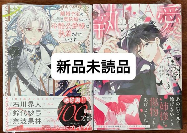 【新品】離婚予定の契約婚なのに、冷酷公爵様に執着されています3 / 執愛サイケデリカ1