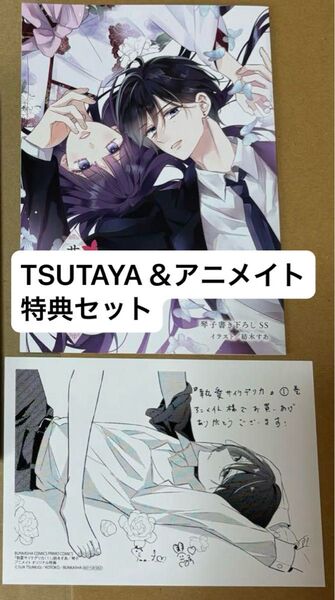 【特典3種セット】執愛サイケデリカ1 TSUTAYA特典 アニメイト特典