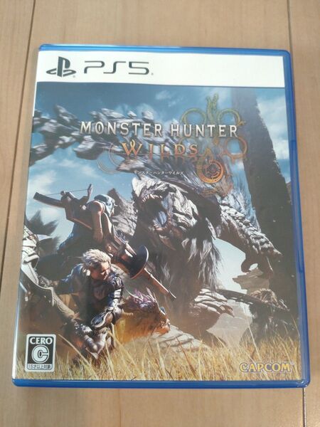 美品☆MONSTER HUNTER WILDS PS5 モンスターハンターワイルズ モンハン プレイステーション5