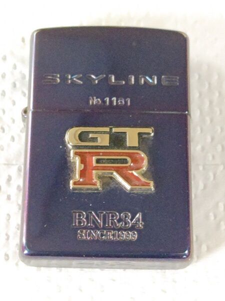 ジッポーライター スカイライン GT-R BNR34