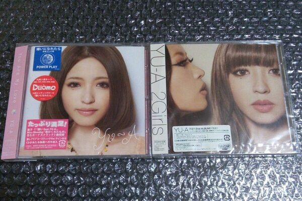 YUーA 1st&2ndアルバム2枚セット 初回盤CD+DVD