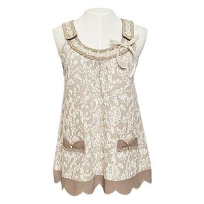 アクシーズファム ジャガード チュニック トップス リボン レース フェアリーグランジ アクシーズ axesfemme