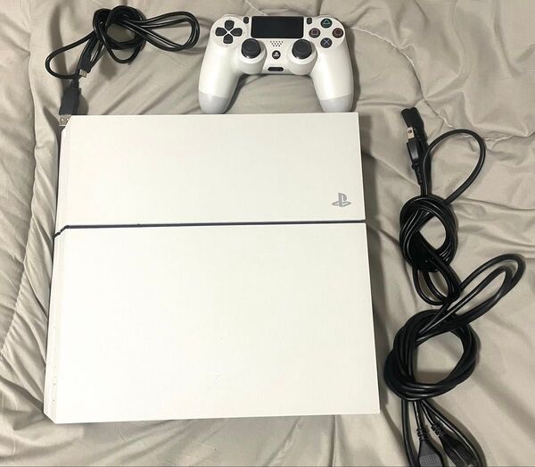 PlayStation 4 ホワイト 本体 コントローラー付き