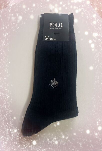 POLO BRITISH COUNTRY SPIRIT 靴下 ソックス ネイビー 24〜26cm