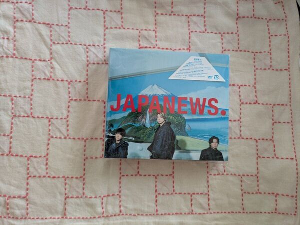 初回盤A DVD付 「JAPANEWS」 スペシャルBOX仕様 NEWS 2CD+DVD/JAPANEWS 【オリコン加盟店】