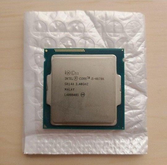Intel Core i5-4670K LGA1150 メモリ付き CPU DDR3 4GB ELIXIR エリクシール